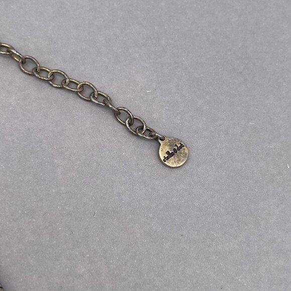 Stella & Dot Fringe Tassel Necklace Gold Tone 17-21 Inch Lobster Closure - Picture 4 of 6